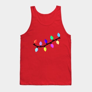 String Of Christmas Lights Tank Top